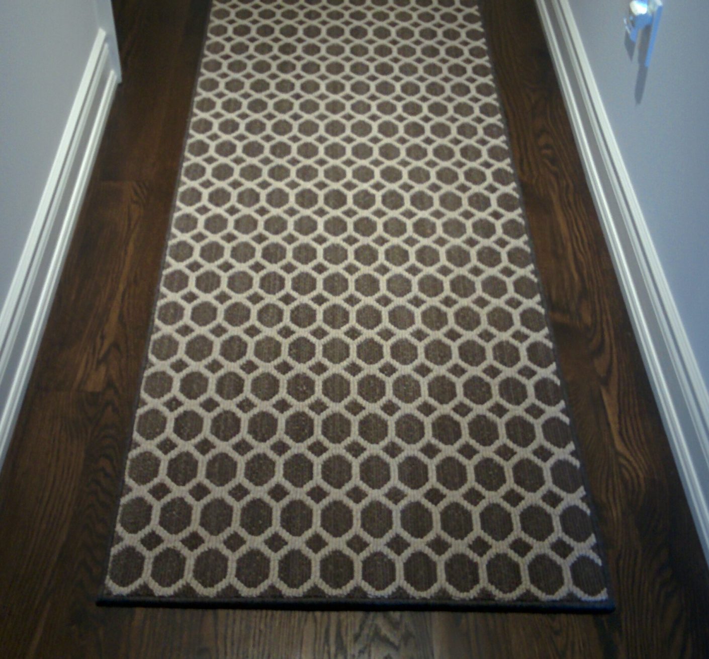 Modern, Geometric Custom Hallway Carpet Runner, Runner for Hall Contemporary Design