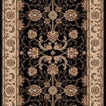 Black Persian Carpet Runner