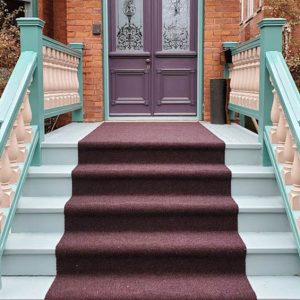Outdoor Carpet Runner Exterior Stairs and Front Porch