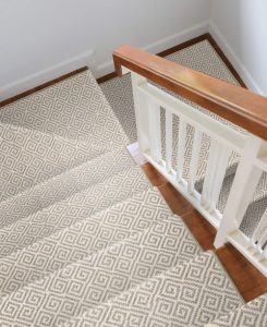Replace existing stair runner Toronto staircase carpeting