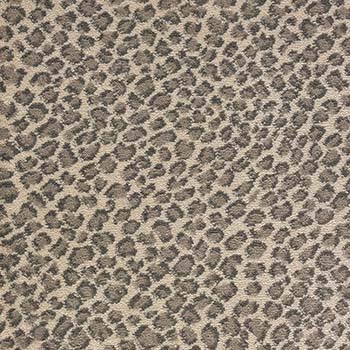 Grey Cheetah Carpet Stair Runner